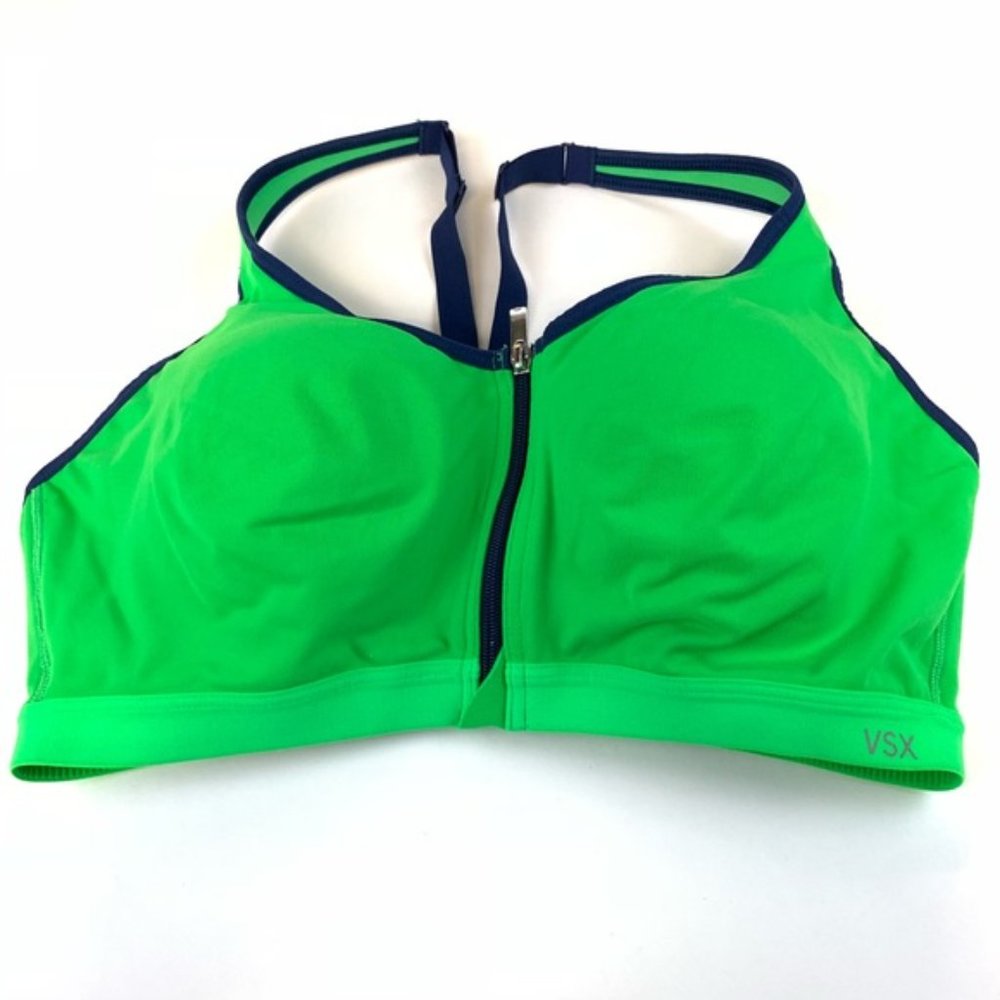 VSX Victoria’s Secret Sports Bra 38C Green Blue
